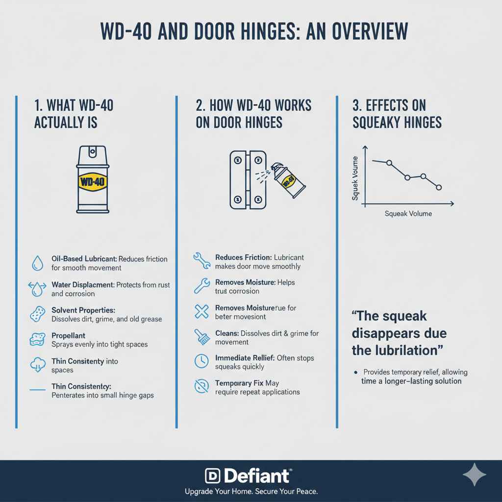 WD-40 and Door Hinges