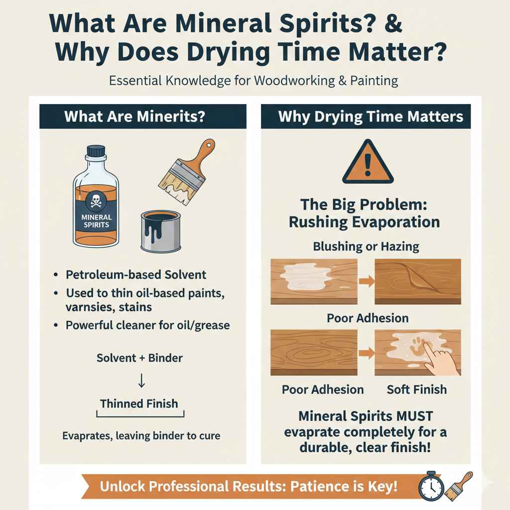 What Are Mineral Spirits, and Why Does Drying Time Matter