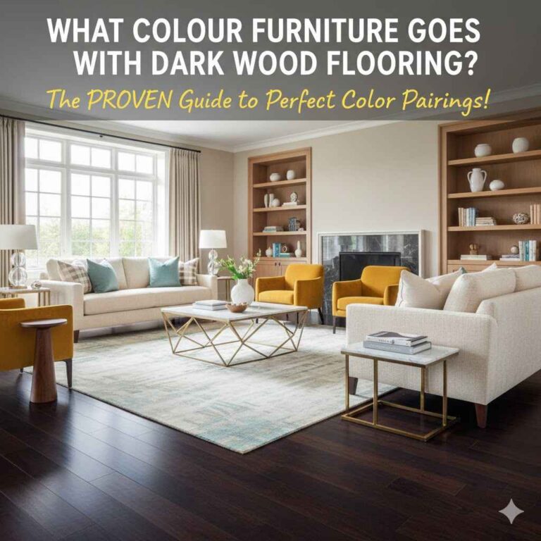 What Colour Furniture Goes With Dark Wood Flooring