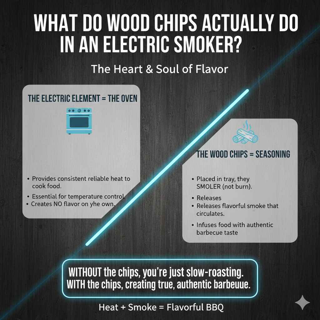 What Do Wood Chips Actually Do in an Electric Smoker