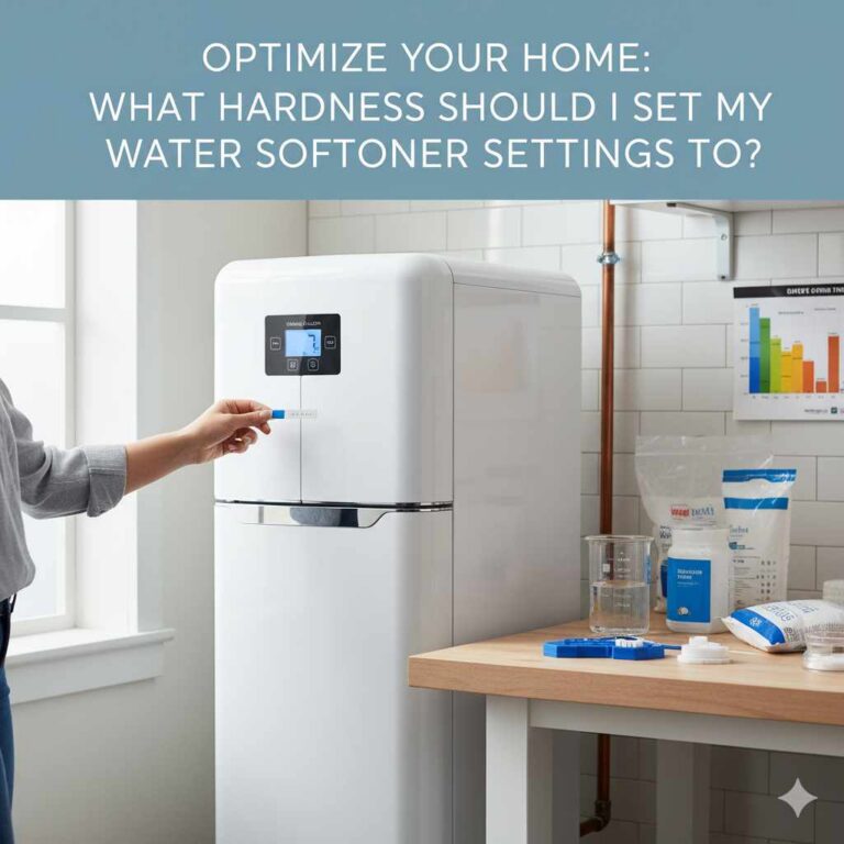 What Hardness Should I Set My Water Softener To