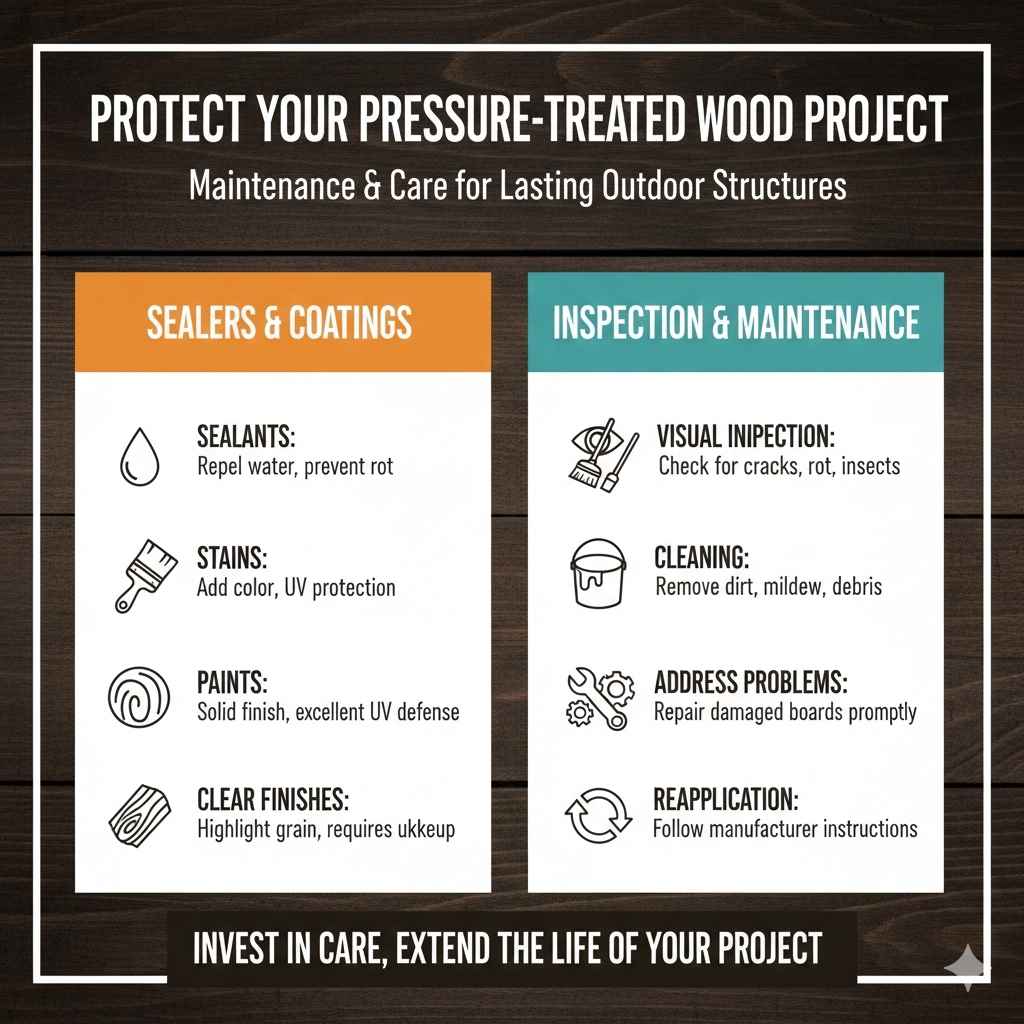 Protecting Your Pressure-Treated Wood Project