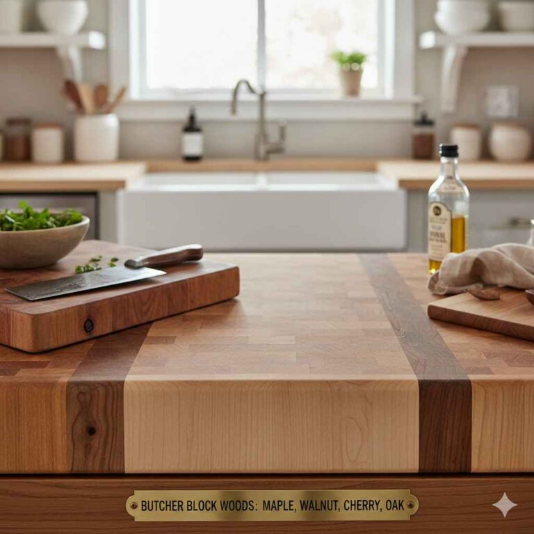 What Is The Best Wood For Butcher Block Countertops