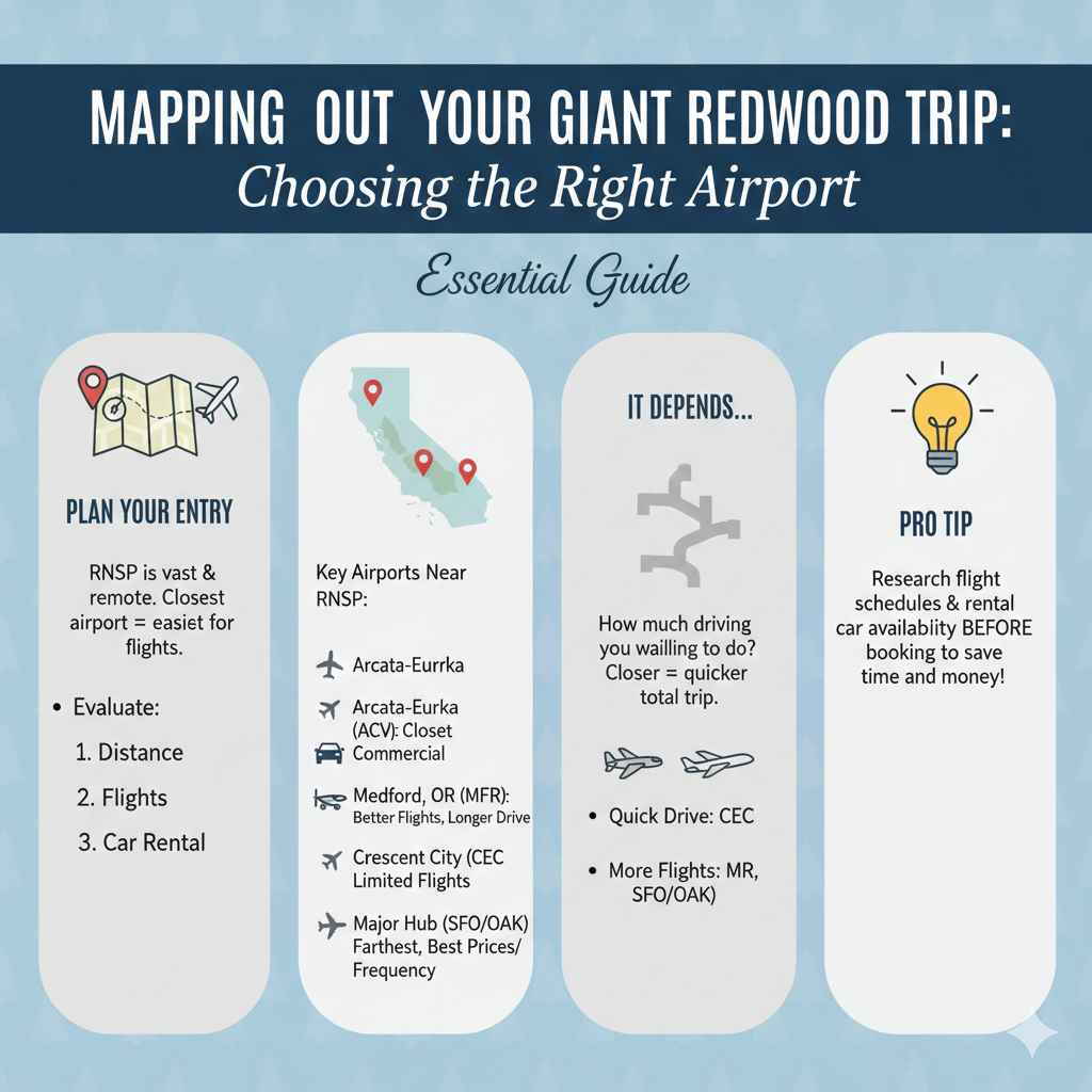 Mapping Out Your Giant Redwood Trip