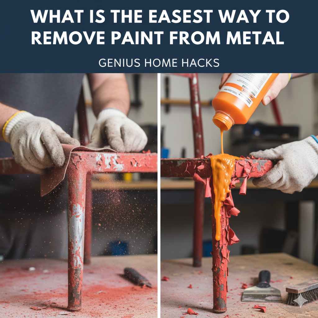 What Is The Easiest Way To Remove Paint From Metal