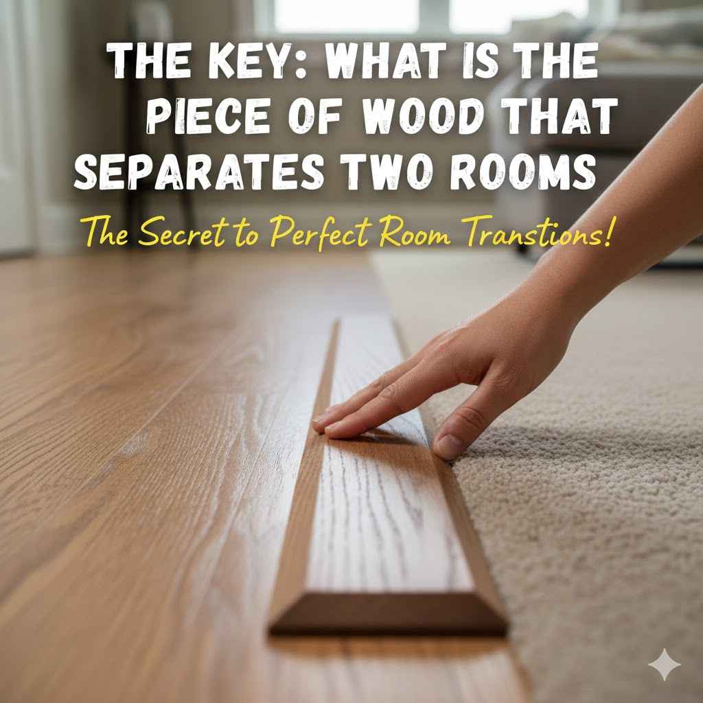 What Is The Piece Of Wood That Separates Two Rooms The Key