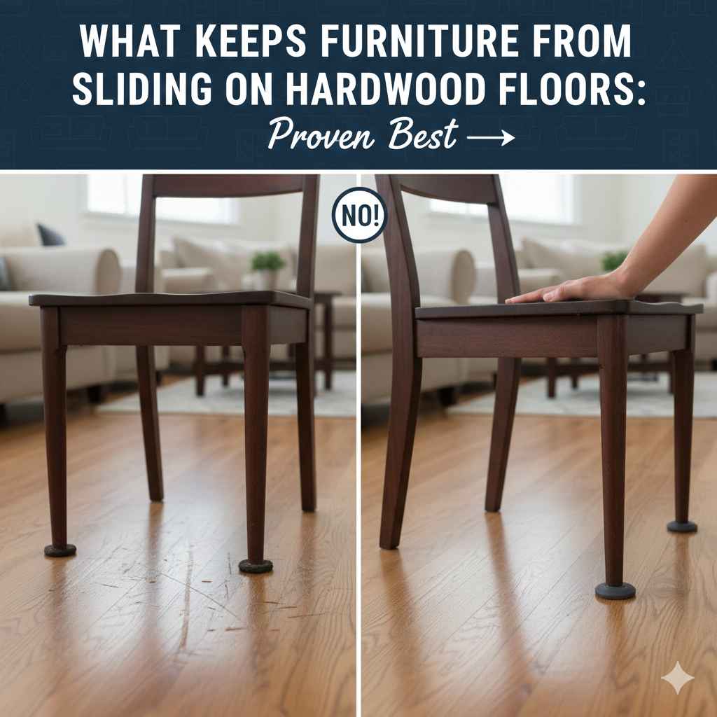 What Keeps Furniture From Sliding On Hardwood Floors