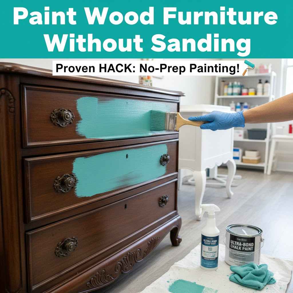 What Paint to Use on Wood Furniture Without Sanding: Proven