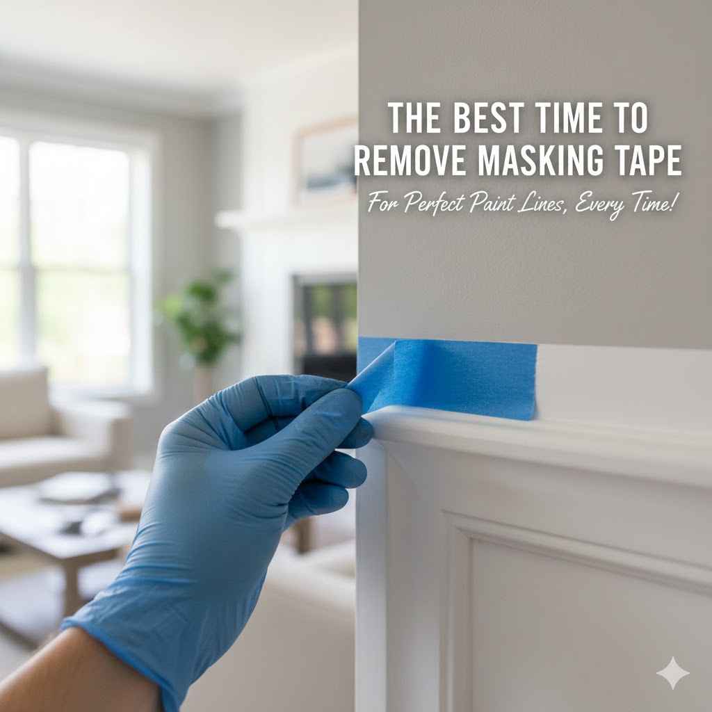 When Should You Remove Masking Tape After Painting: Best