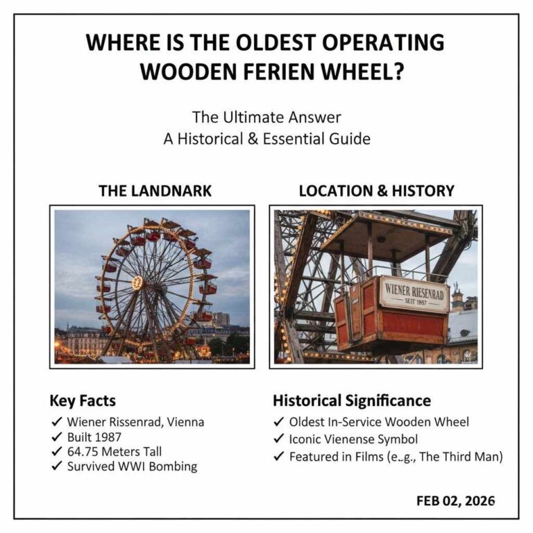 Where Is the Oldest Operating Wooden Ferris Wheel