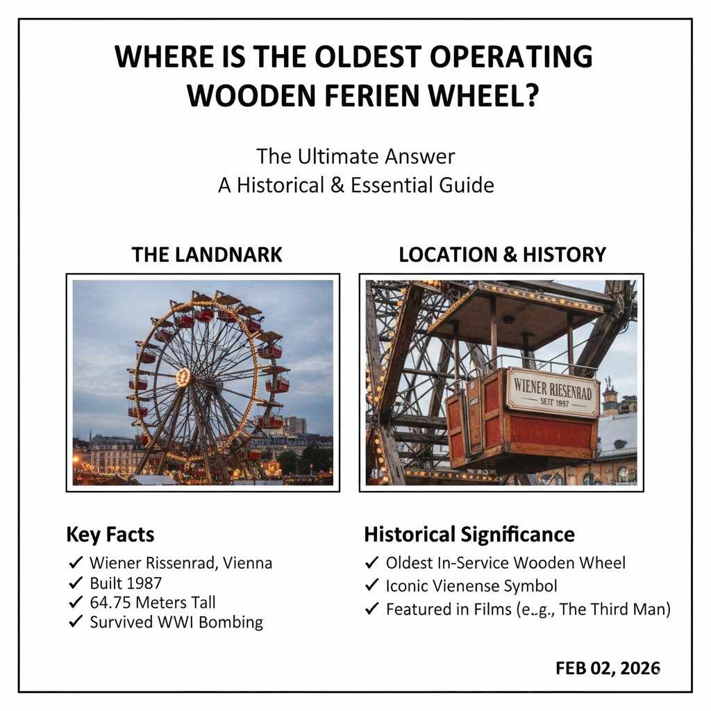 Where Is the Oldest Operating Wooden Ferris Wheel