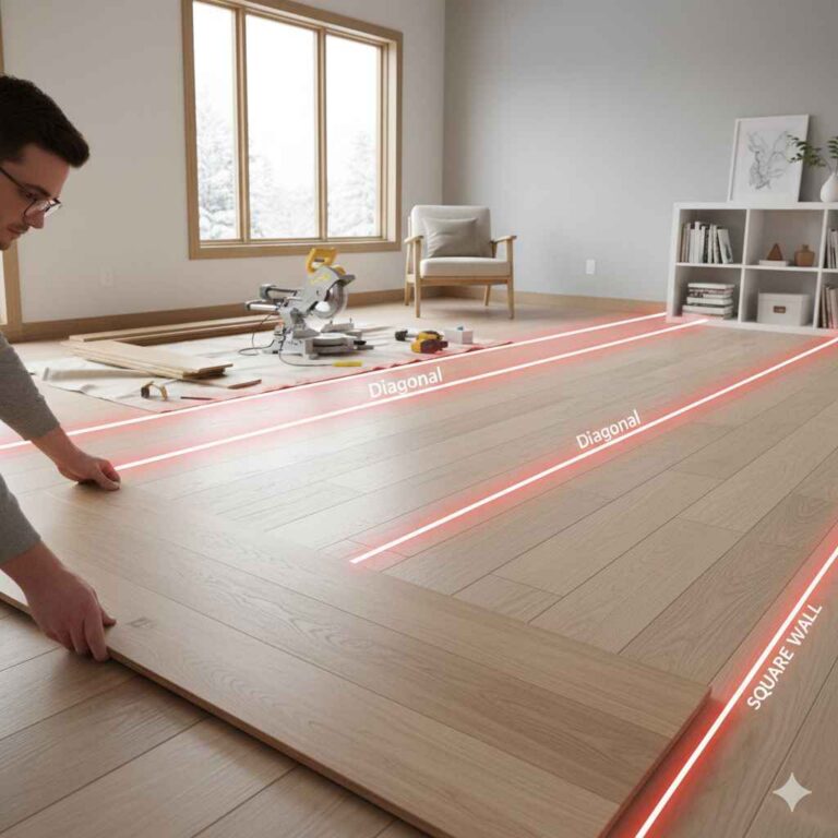 Which Direction To Lay Wood Flooring In A Square Room