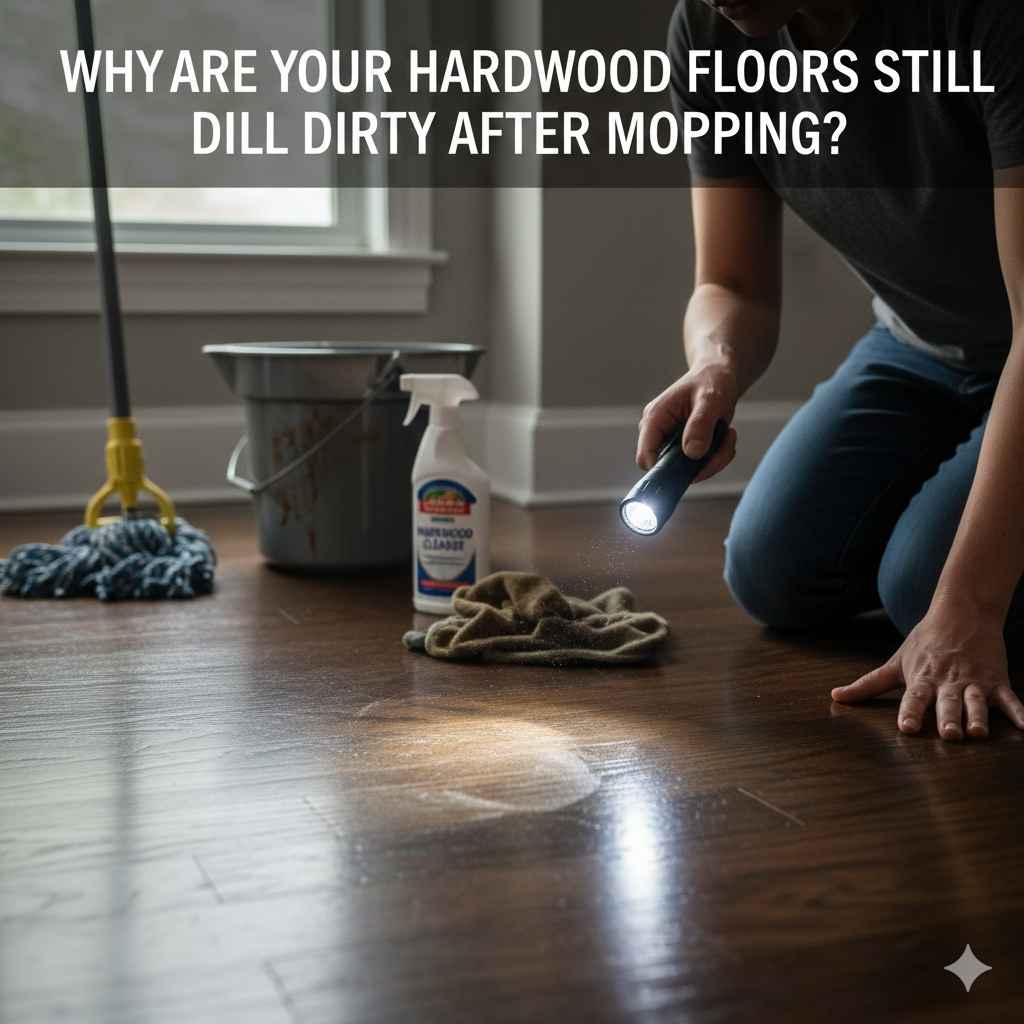 Why Are Hardwood Floors Still Dirty After Mopping