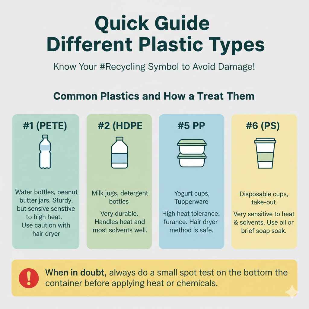 A Quick Guide to Different Plastic Types