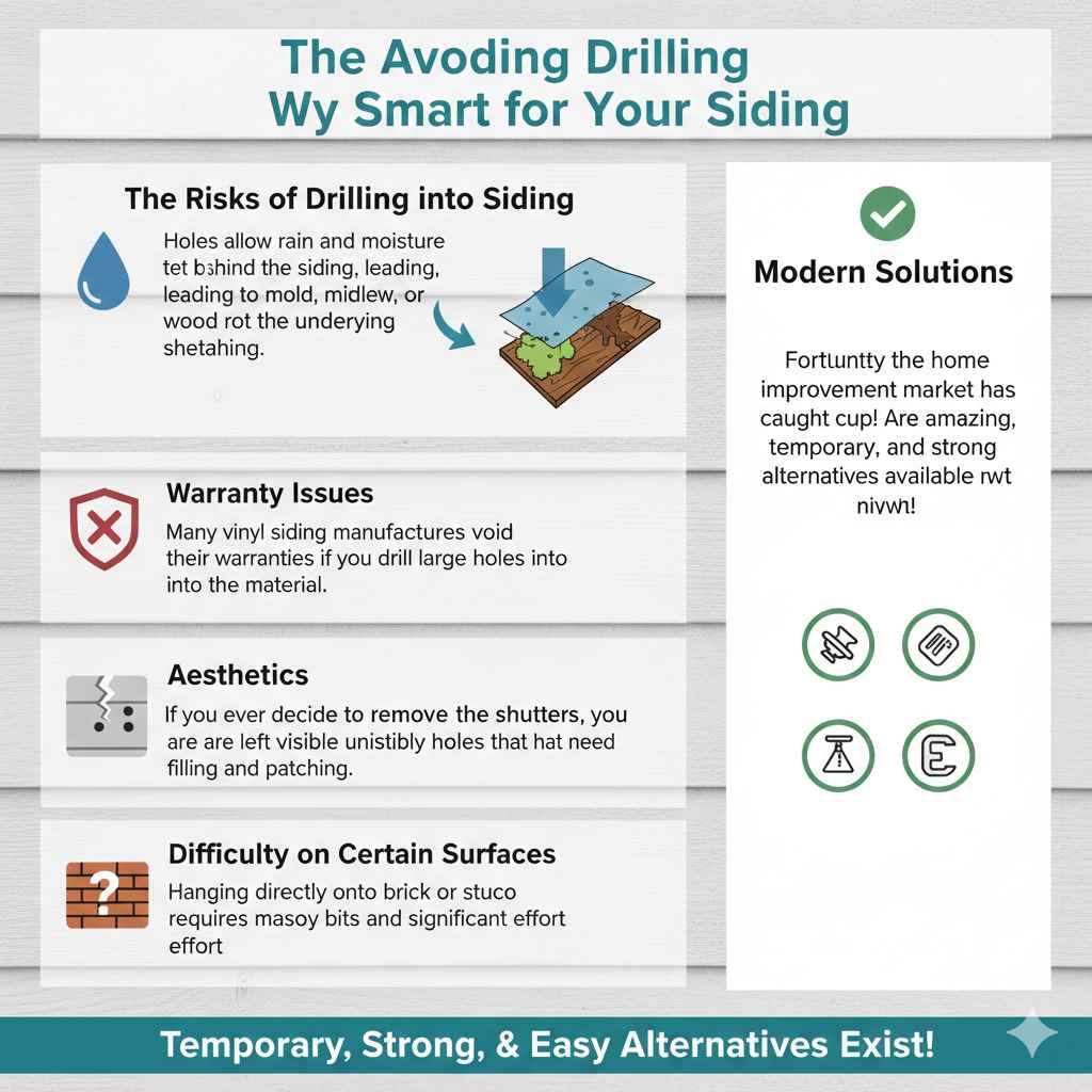 Why Avoiding Drilling is Smart for Your Siding