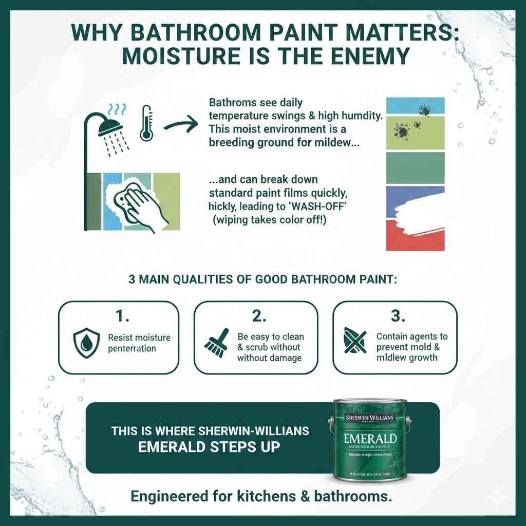 Why Bathroom Paint Matters