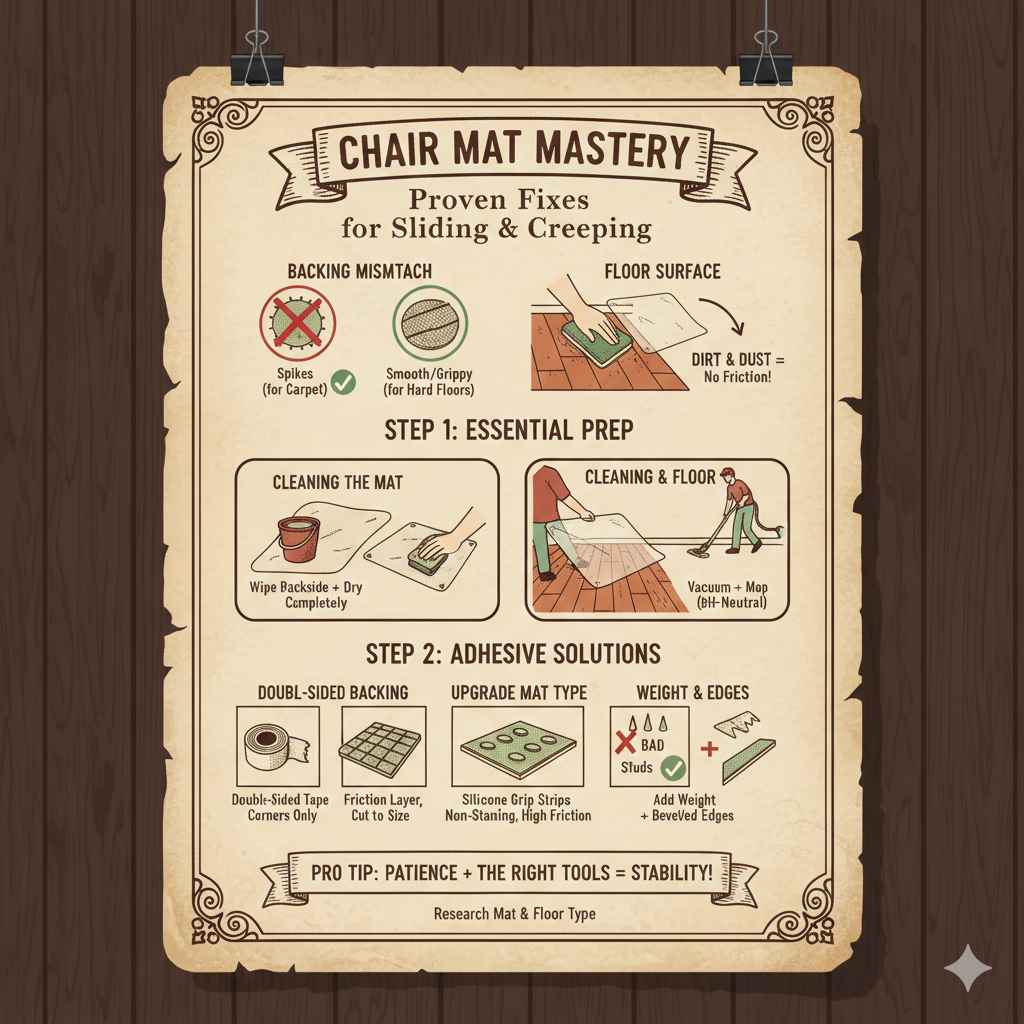 Why Do Chair Mats Slide