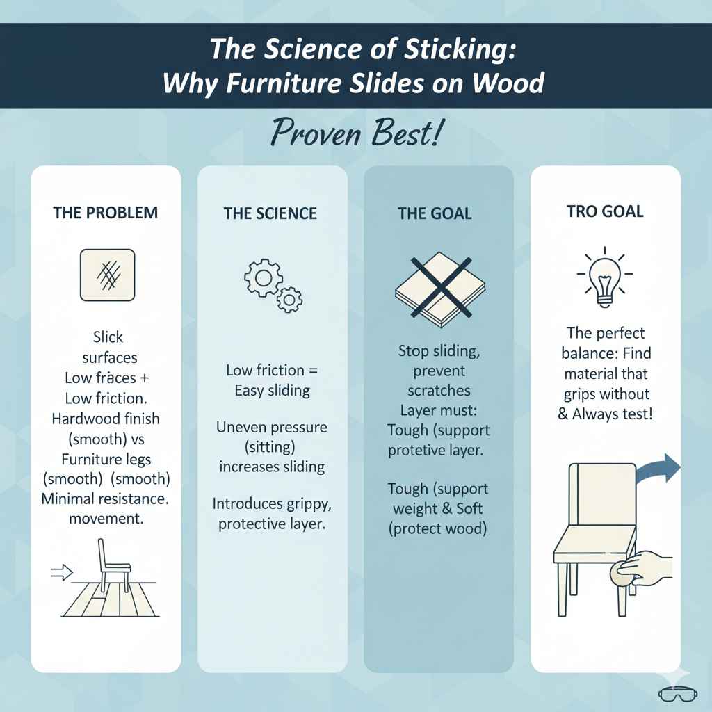 Why Furniture Slides on Wood