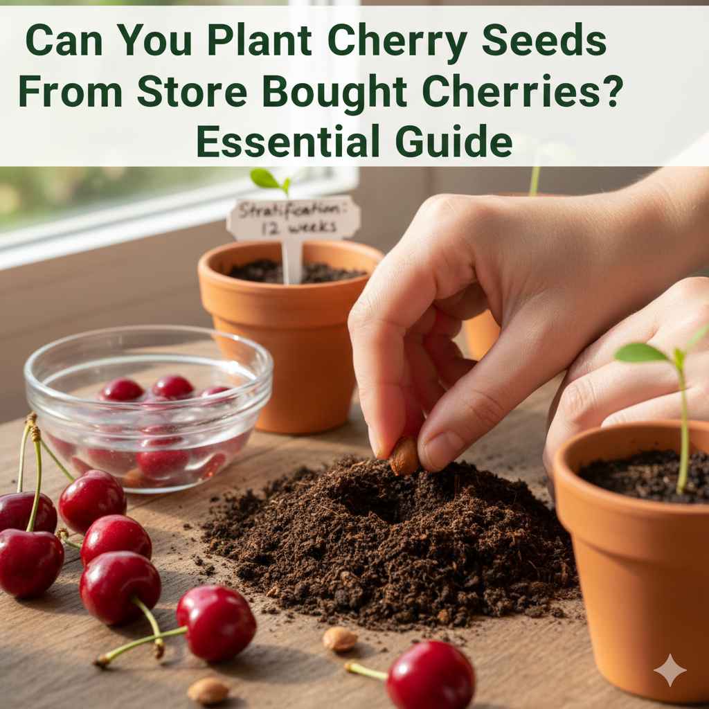 Can You Plant Cherry Seeds From Store Bought Cherries