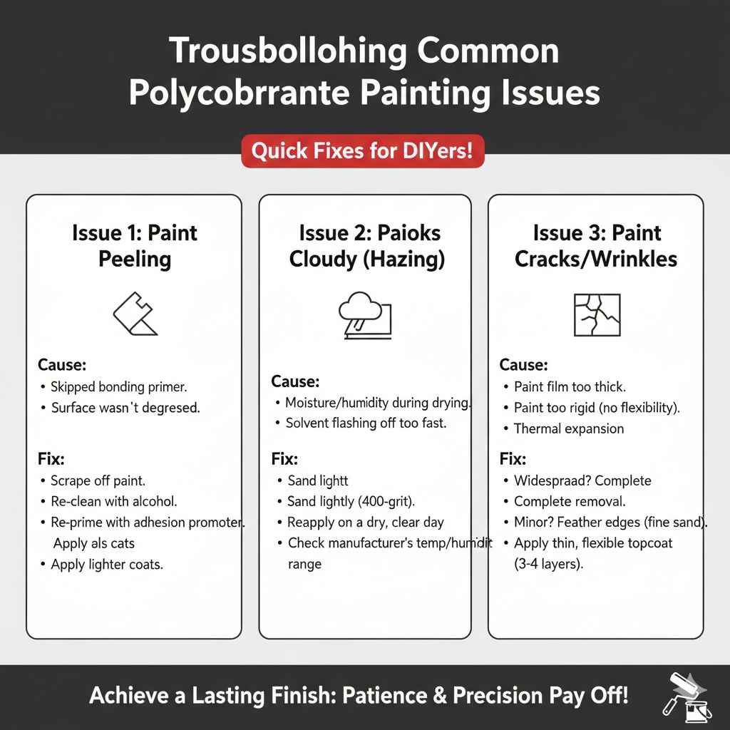 Troubleshooting Common Polycarbonate Painting Issues