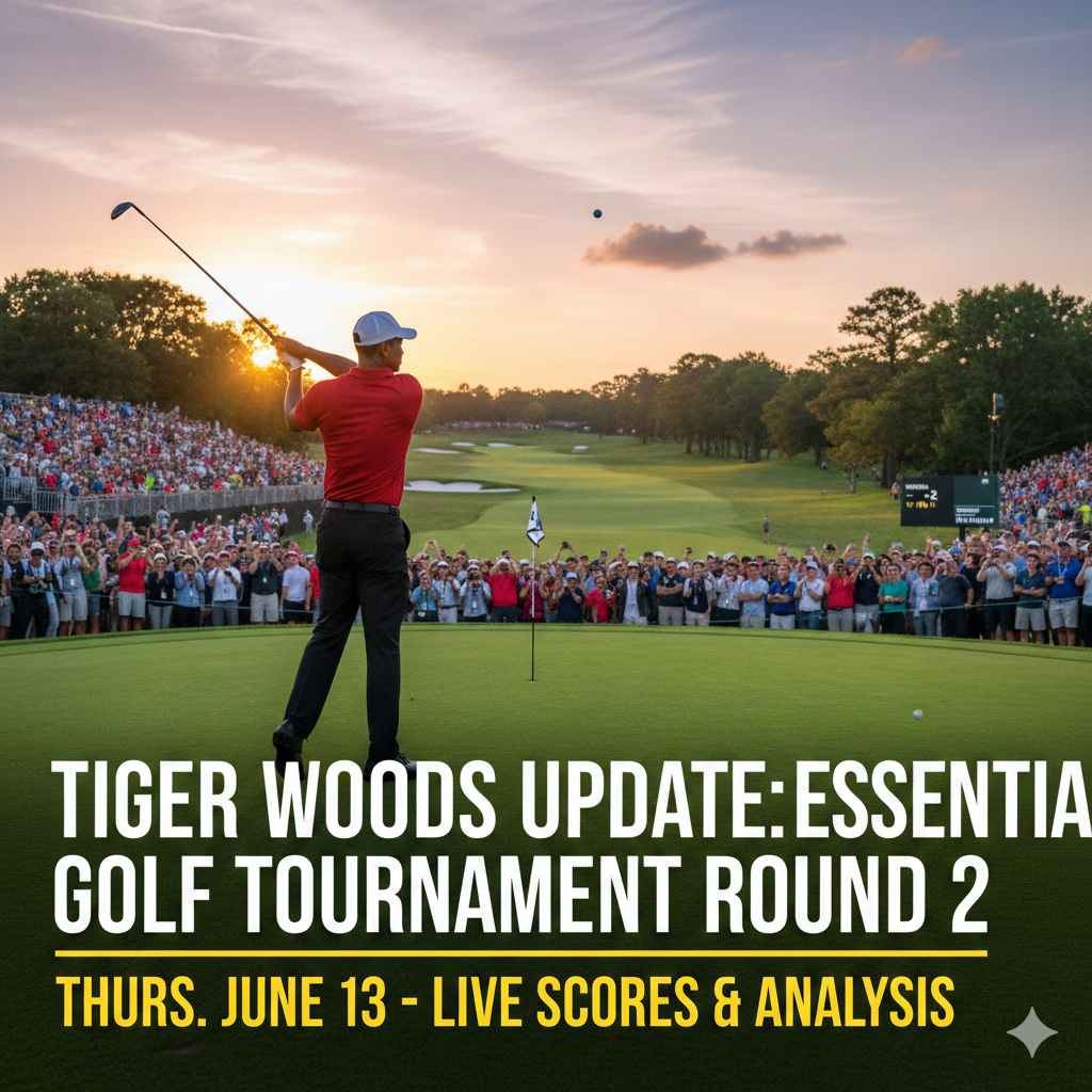 How Is Tiger Woods Doing In The Golf Tournament Today