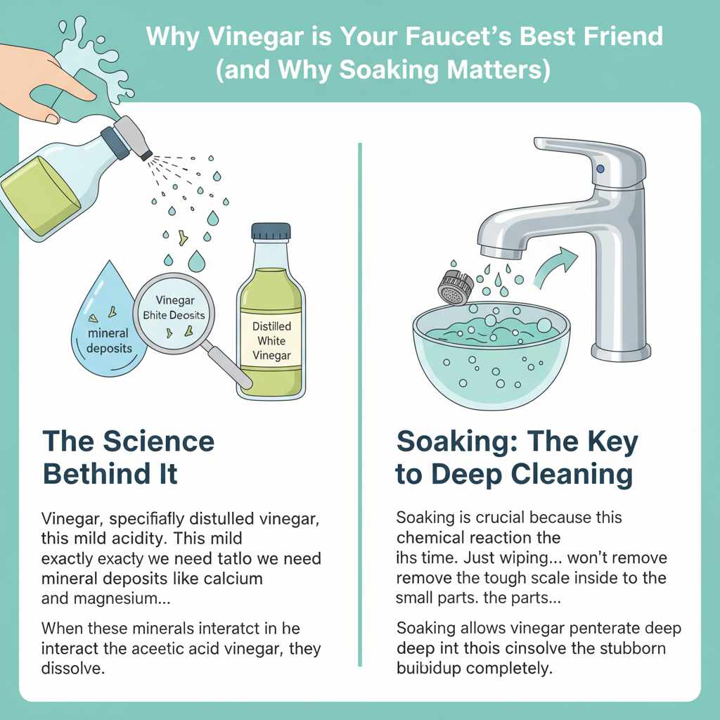 Why Vinegar is Your Faucet’s Best Friend (and Why Soaking Matters)