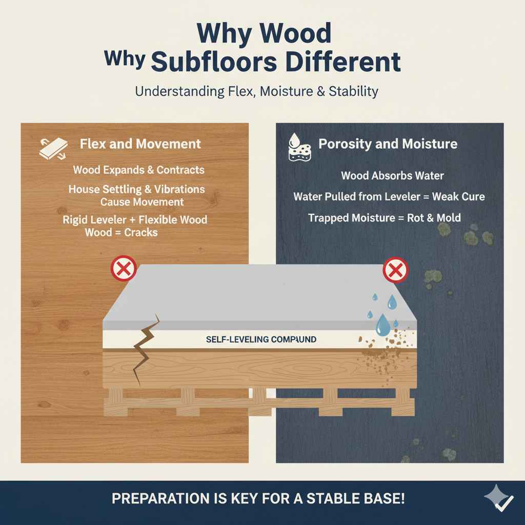 Why Wood Subfloors Are Different (And A Little Tricky)