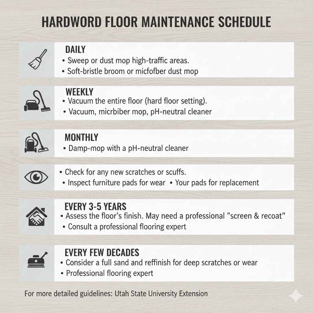 Simple Habits for Shiny Floors