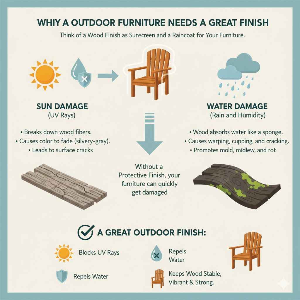 Why Your Outdoor Furniture Needs a Great Finish