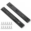 Ravinte matte black soft close drawer slides