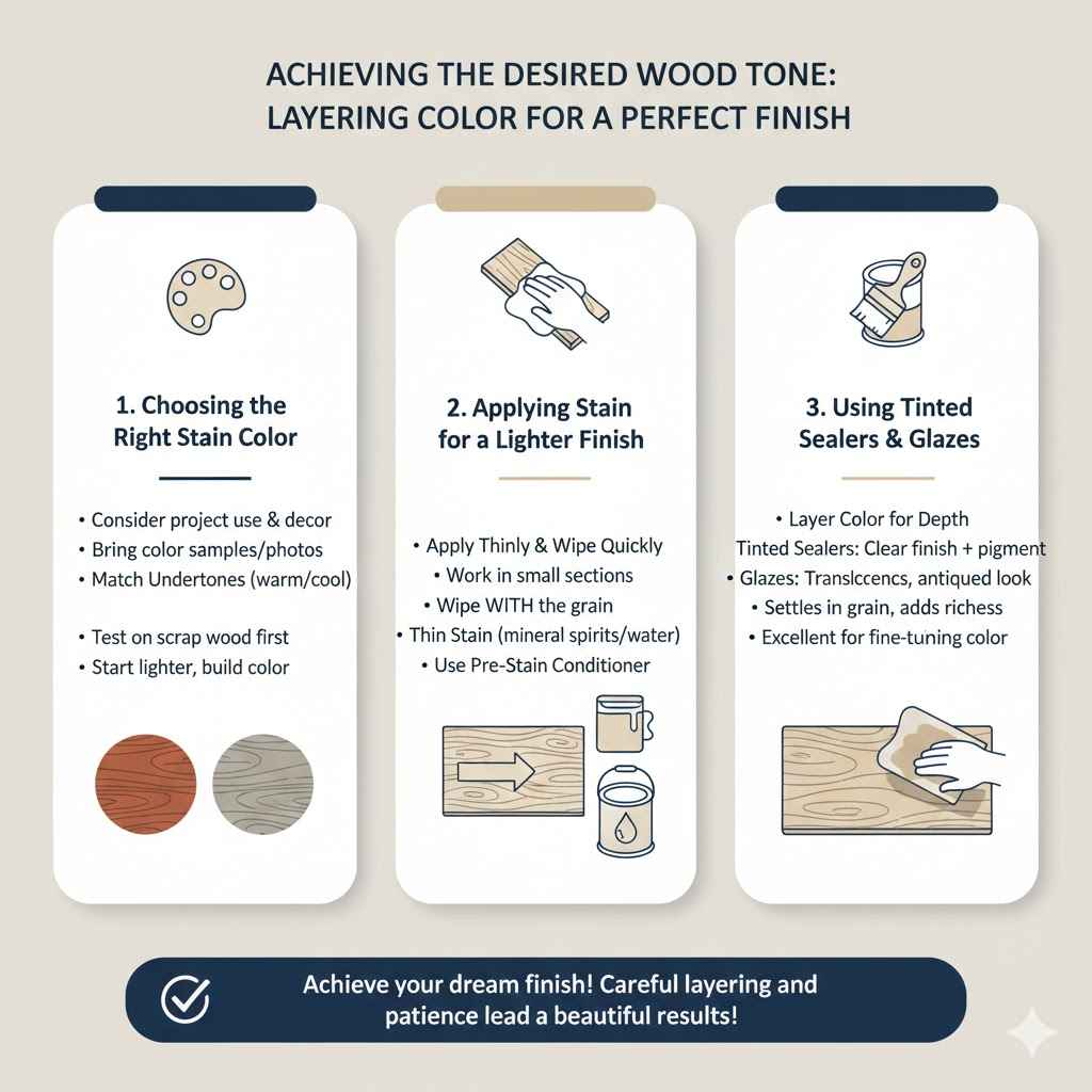 Achieving the Desired Wood Tone