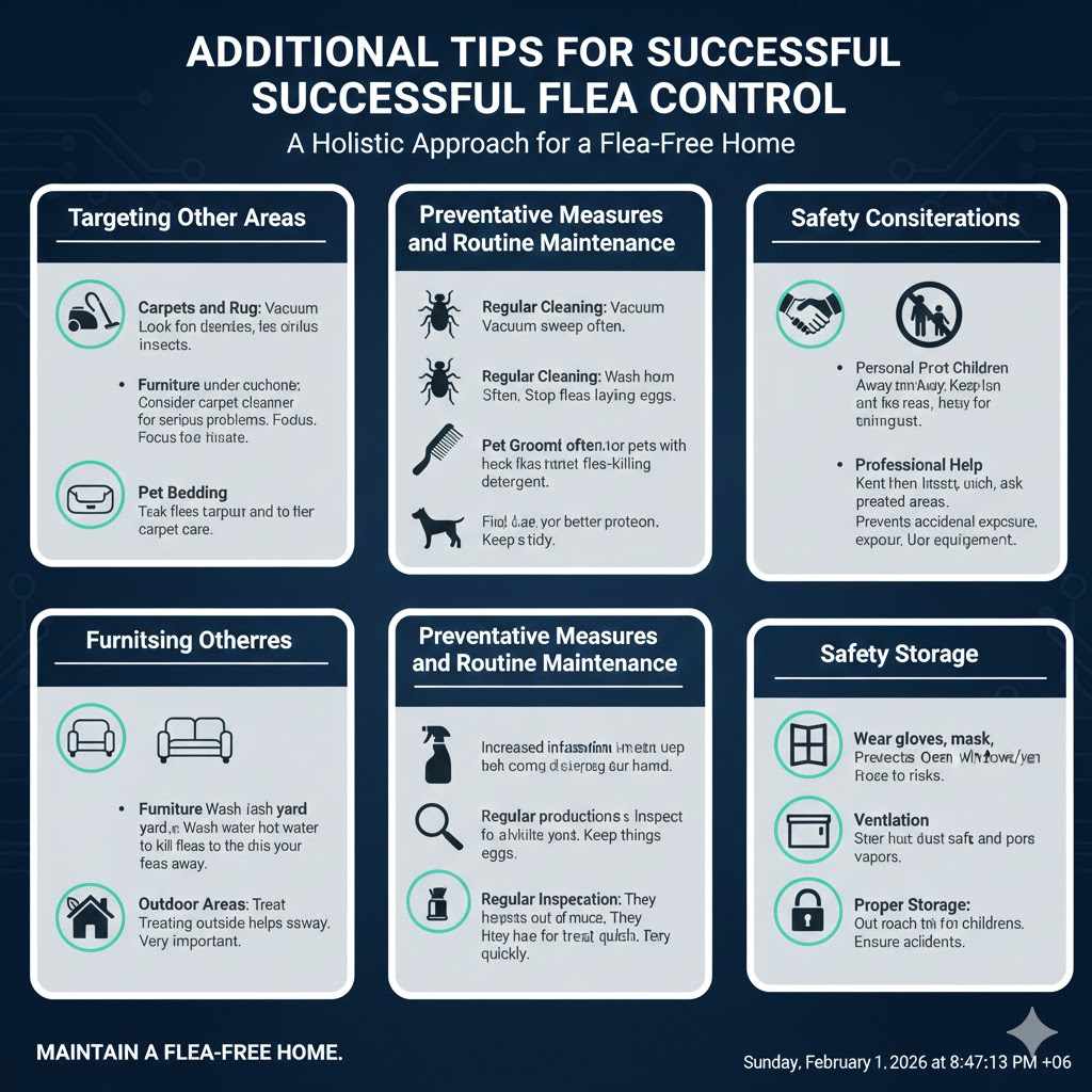 Additional Tips for Successful Flea Control