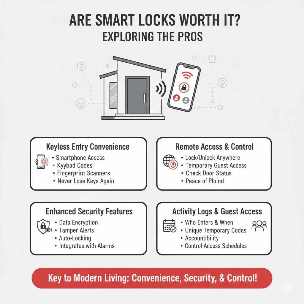 Are Smart Locks Worth It Exploring The Pros