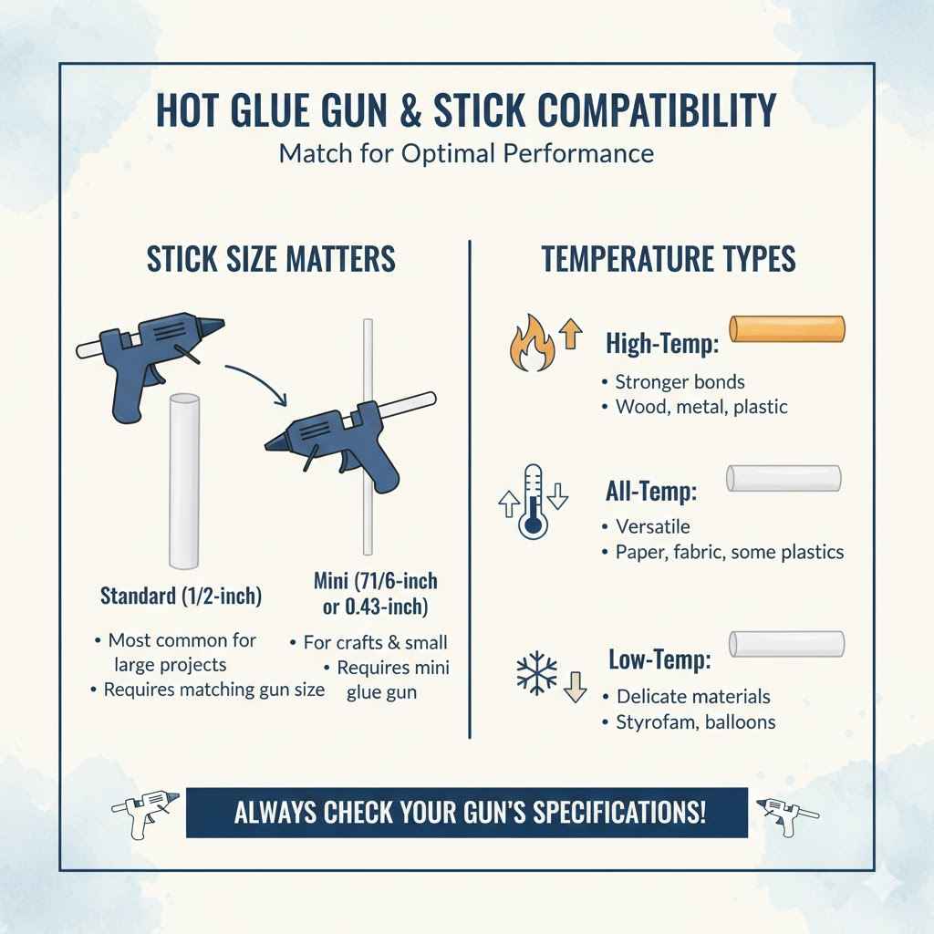 Hot Glue Gun Compatibility