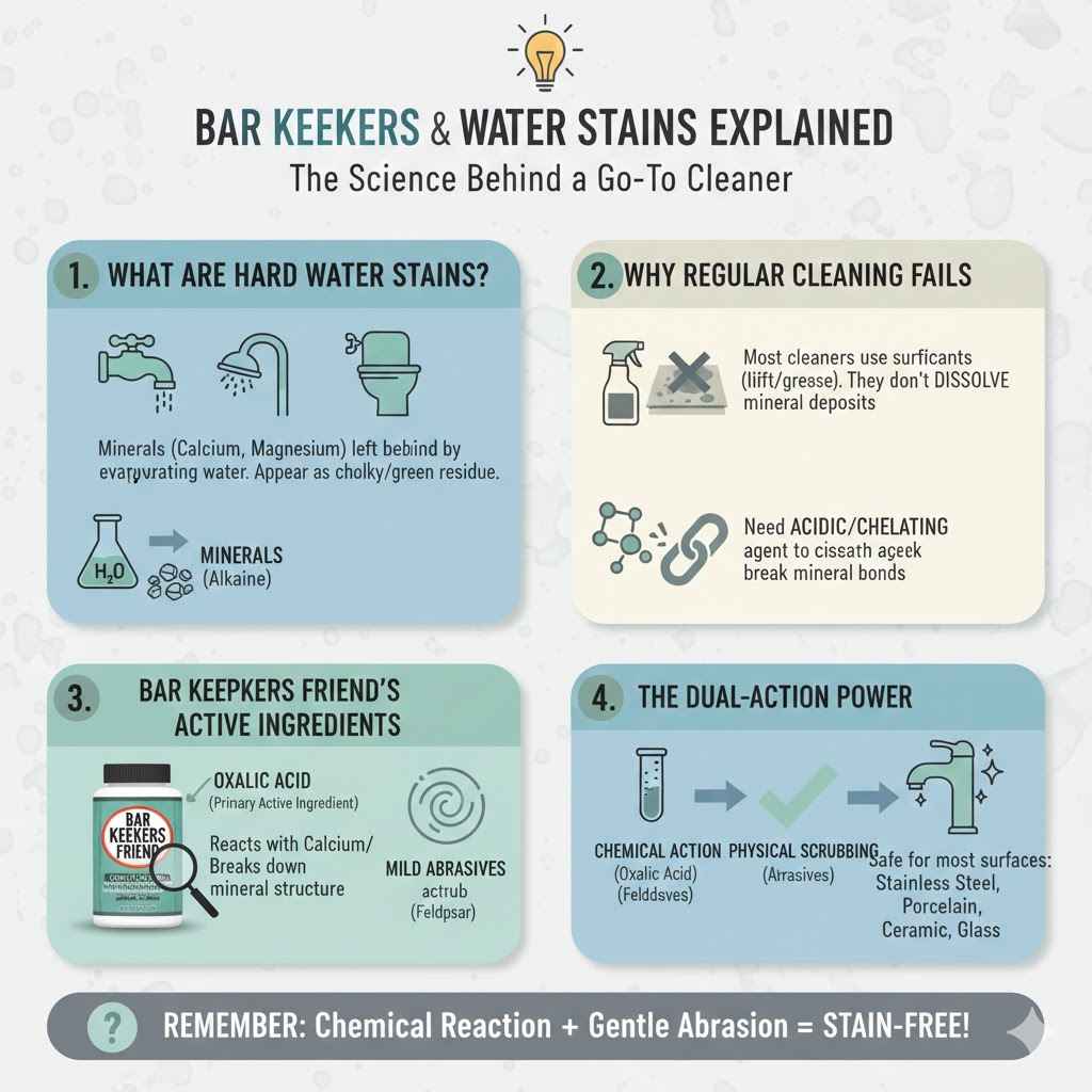 Bar Keepers Friend And Hard Water Stains Explained