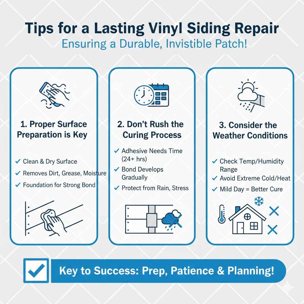 Tips for a Lasting Vinyl Siding Repair