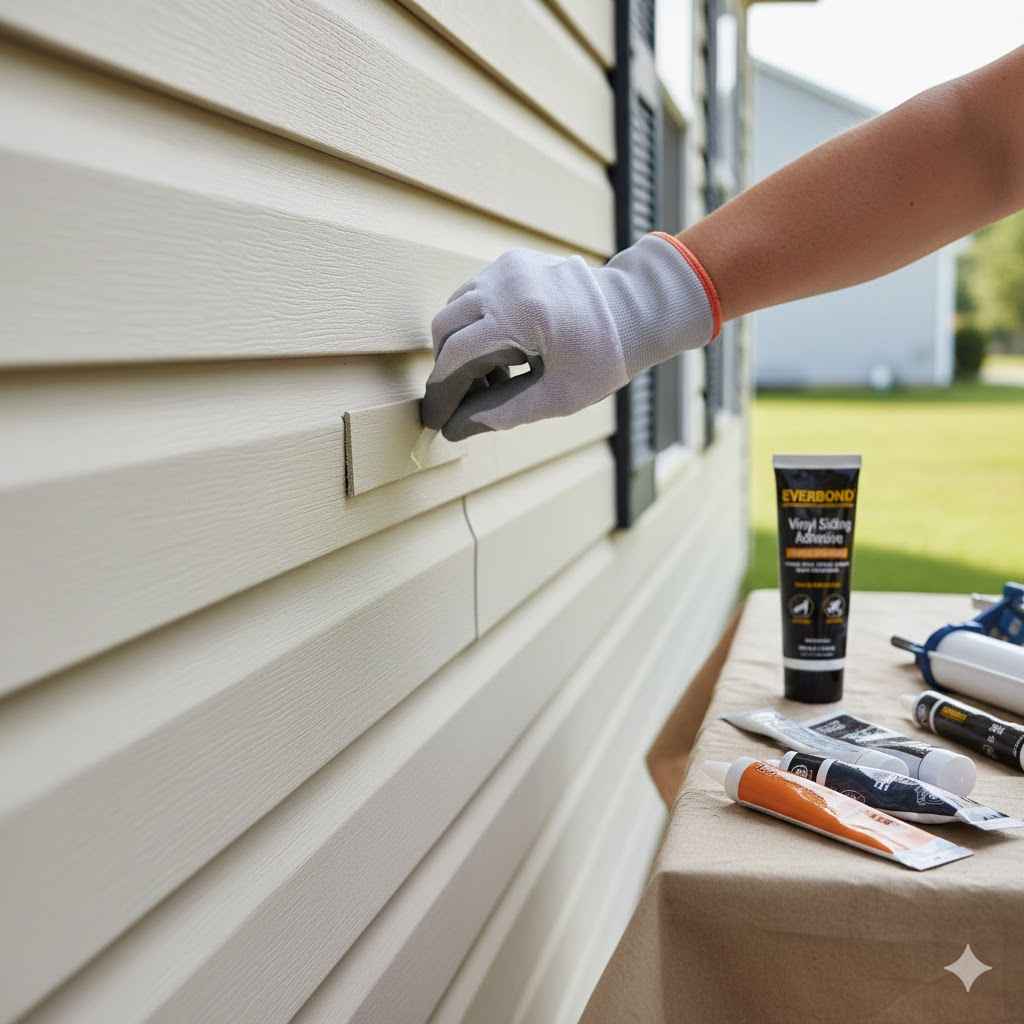 Best Adhesive for Patching Vinyl Siding