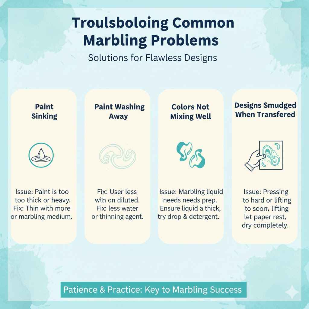 Troubleshooting Common Marbling Problems