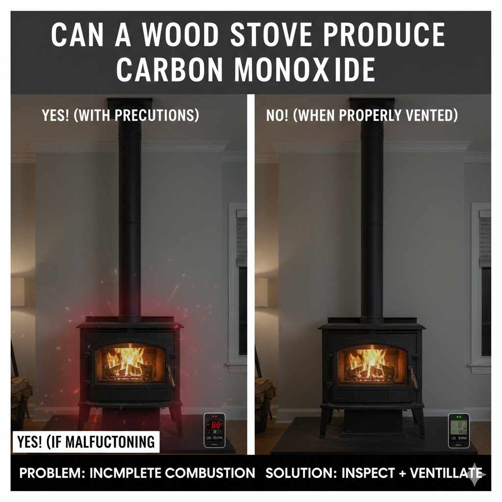 Can A Wood Stove Produce Carbon Monoxide