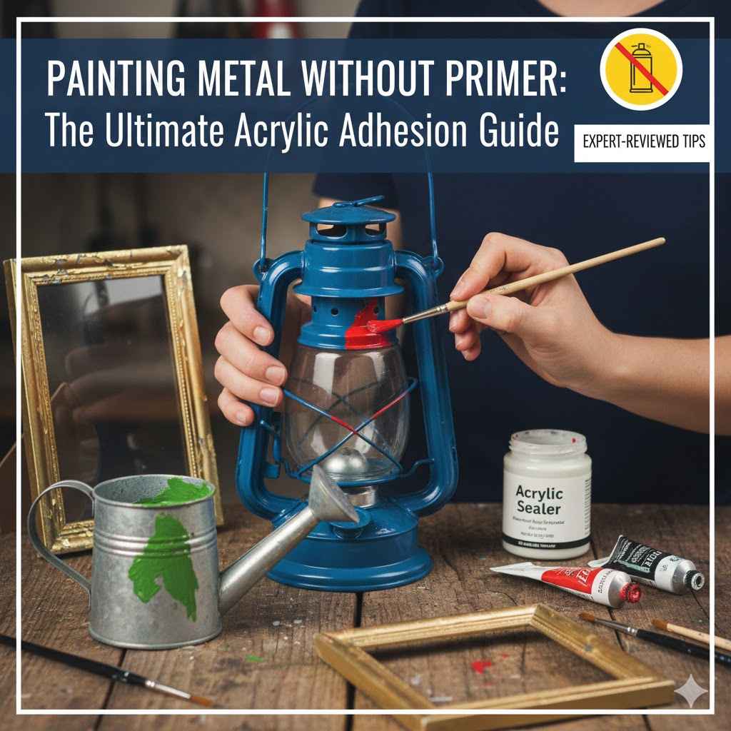 Can Acrylic Paint Be Applied to Metal Without Primer