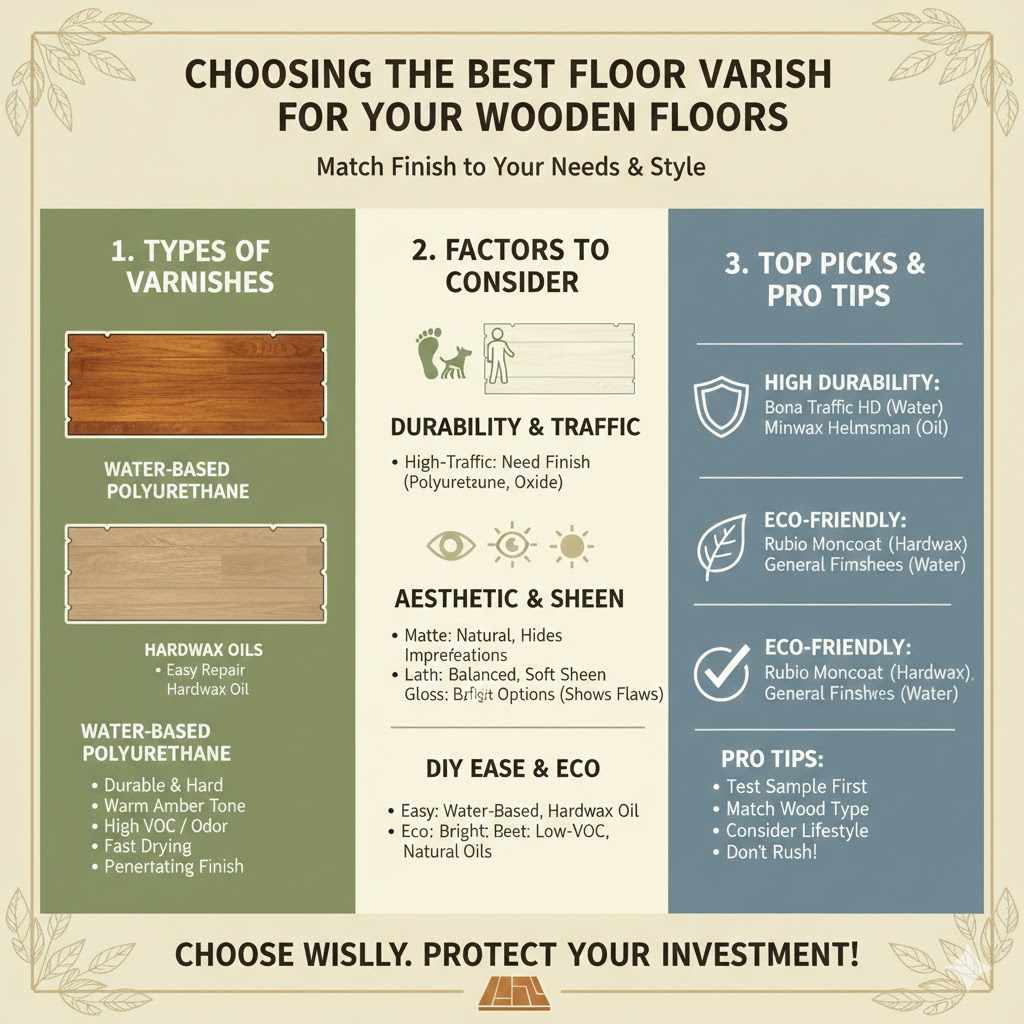 Choosing the Best Floor Varnish for Your Wooden Floors

