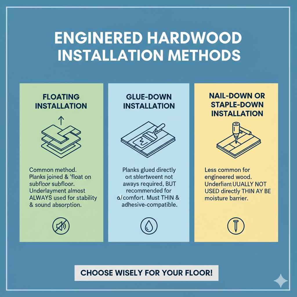 Engineered Hardwood Installation Methods
