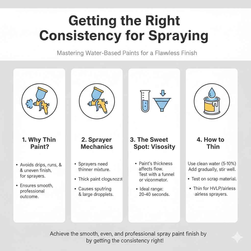 Getting the Right Consistency for Spraying