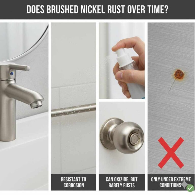 Does Brushed Nickel Rust Over Time