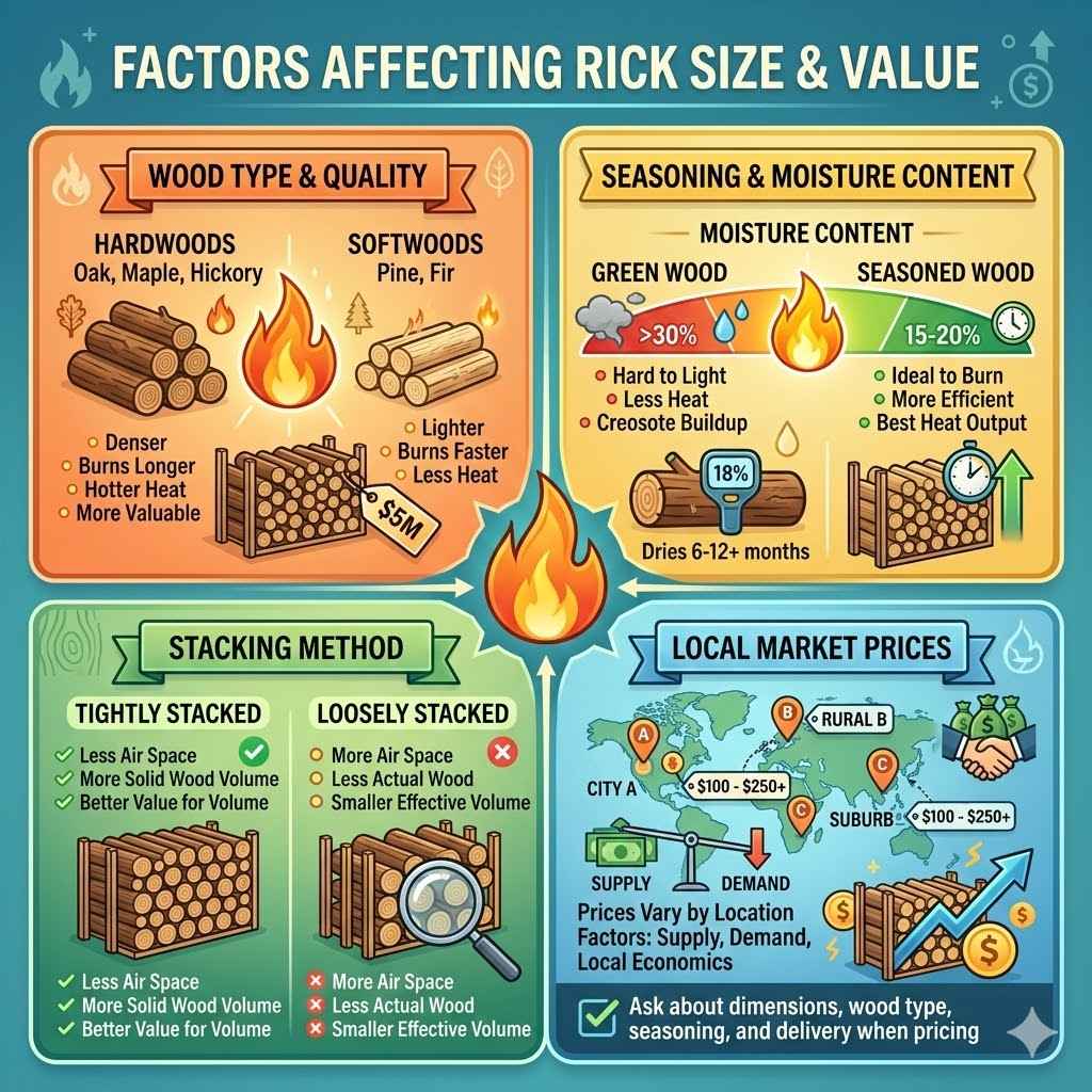 Factors Affecting Rick Size And Value