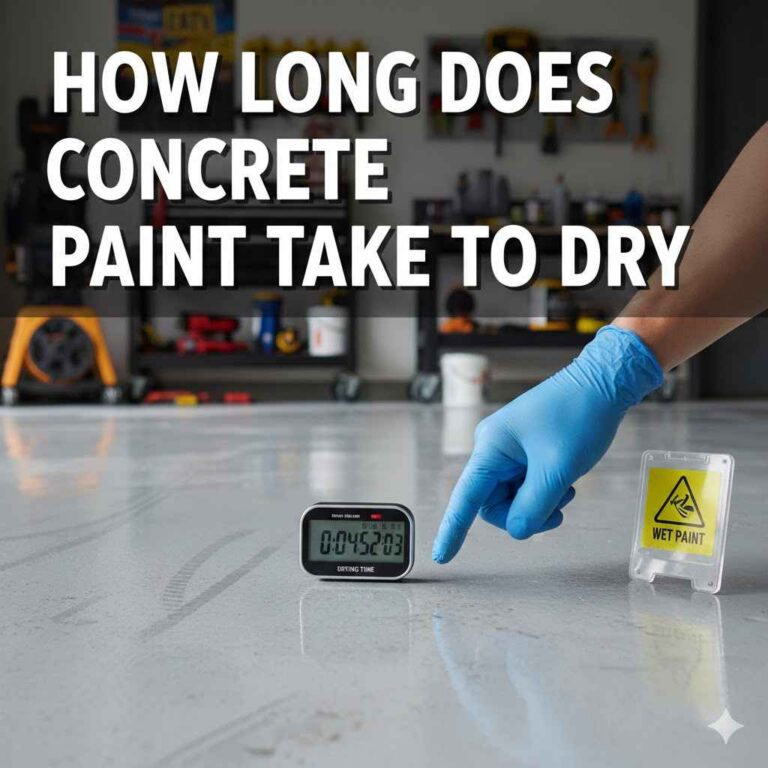 How Long Does Concrete Paint Take to Dry