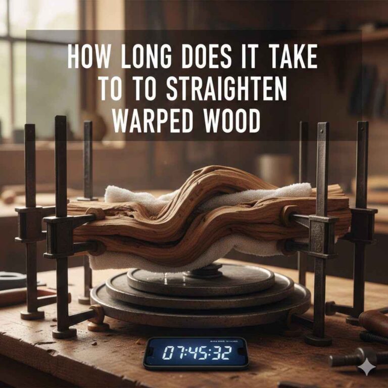 How Long Does It Take to Straighten Warped Wood