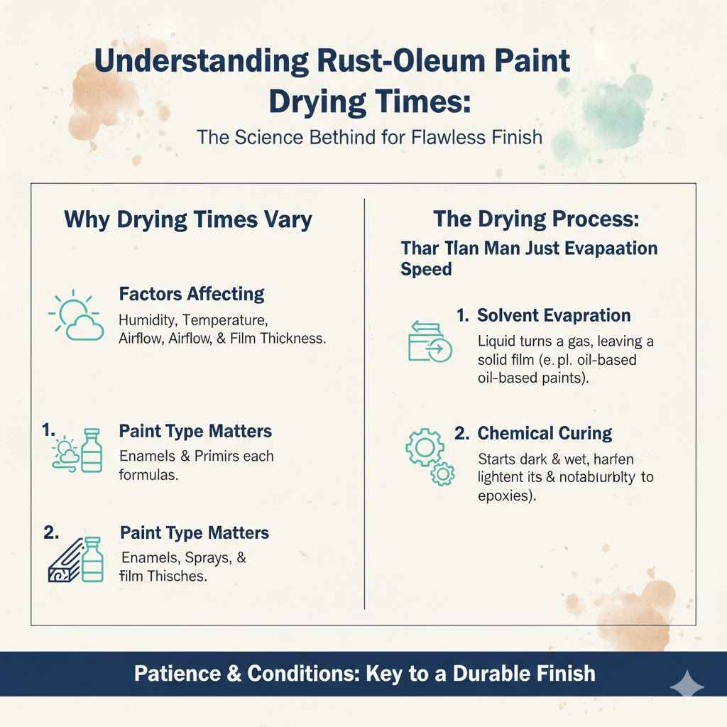 Understanding Rust-Oleum Paint Drying Times