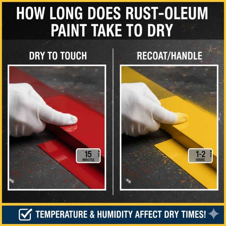 How Long Does Rust-Oleum Paint Take to Dry