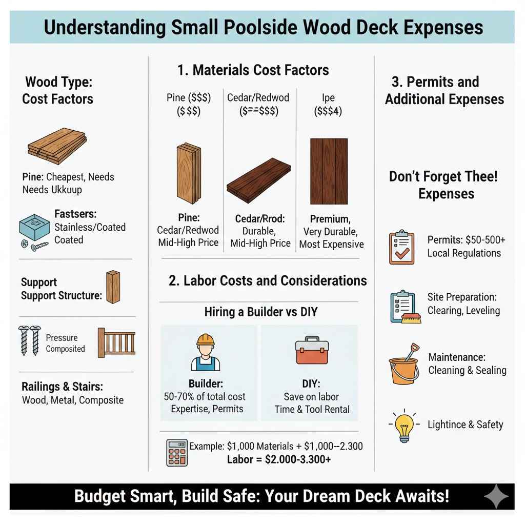 Understanding Small Poolside Wood Deck Expenses